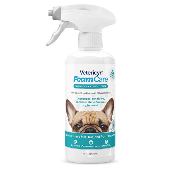 Vetericyn FoamCare® Pet Shampoo – All Coats - Shopivet.com