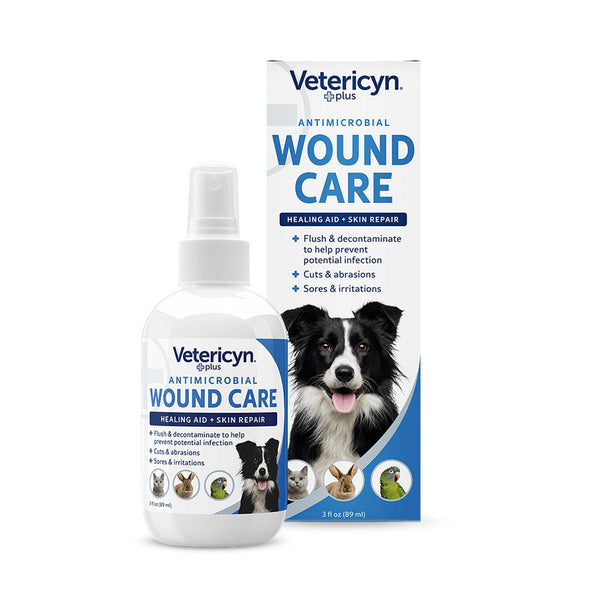 Vetericyn Plus® Antimicrobial All Animal Wound and Skin Care – 3oz - Shopivet.com