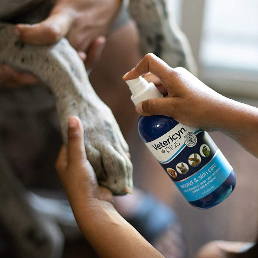 Vetericyn Plus® Antimicrobial All Animal Wound and Skin Care – 8oz - Shopivet.com