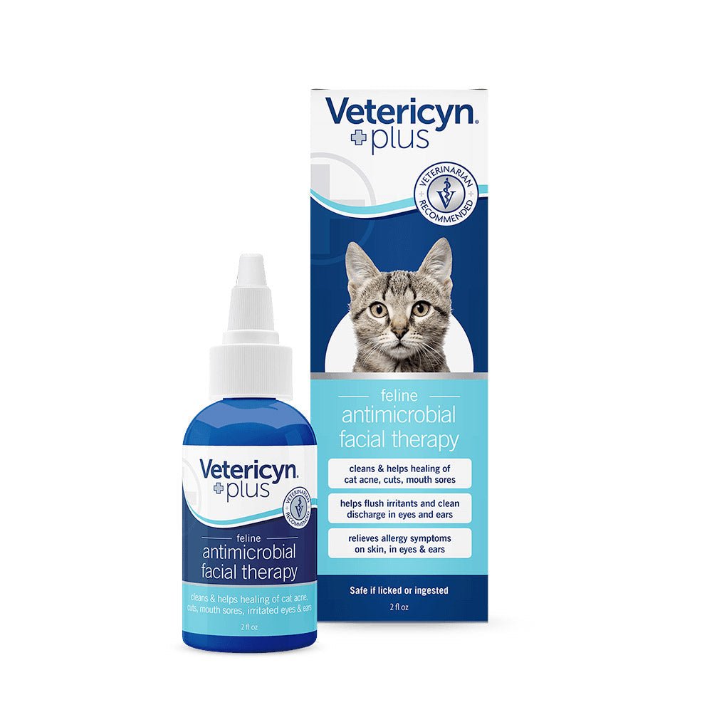 Vetericyn Plus® Feline Antimicrobial Facial Therapy – 2oz - Shopivet.com