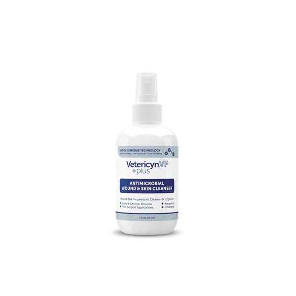 Vetericyn VF Plus Antimicrobial Wound and Skin Cleanser 3oz - Shopivet.com
