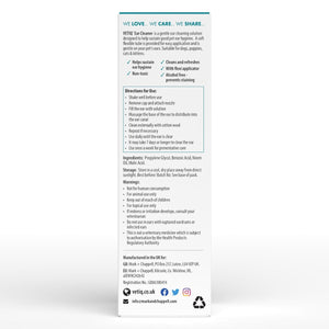 VetiQ Dog & Cat Ear Cleaner 100ml - 100ML - Shopivet.com