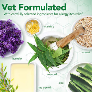 Vet’s Best Allergy Itch Relief Dog Shampoo 16 oz - Shopivet.com