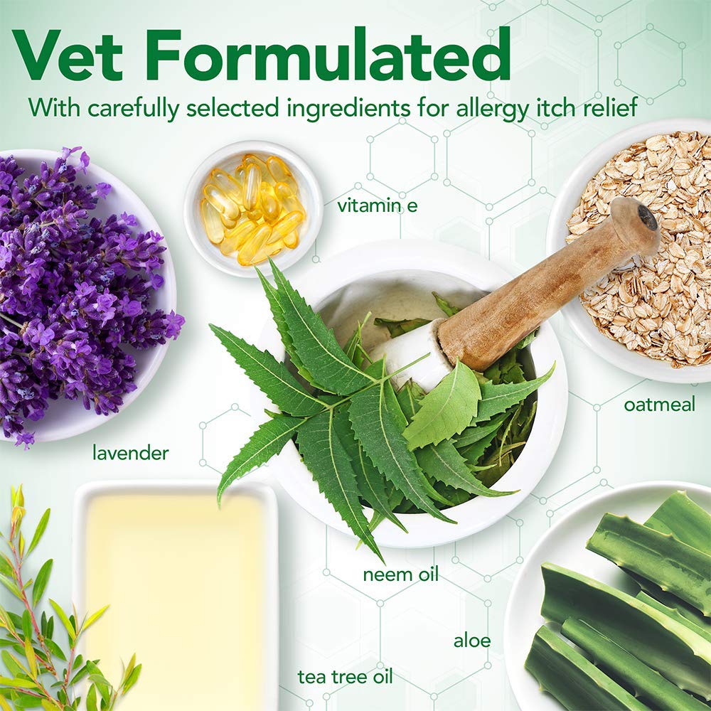 Vet’s Best Allergy Itch Relief Spray for Dogs 8 oz - Shopivet.com