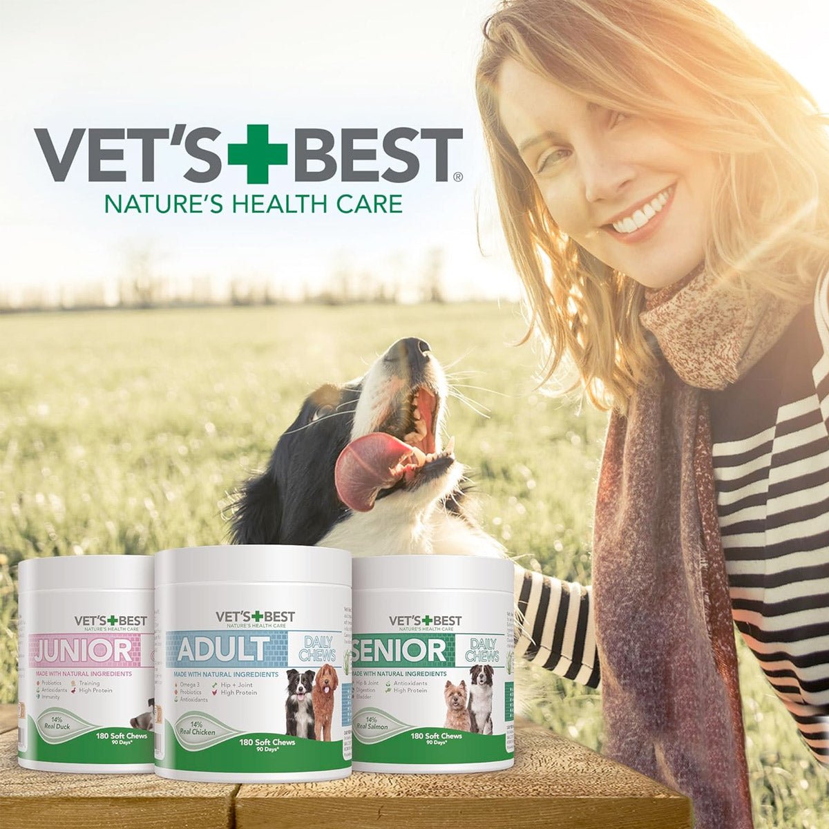 Vet’s Best Daily Chews (180 Soft Chews) – Senior - Shopivet.com