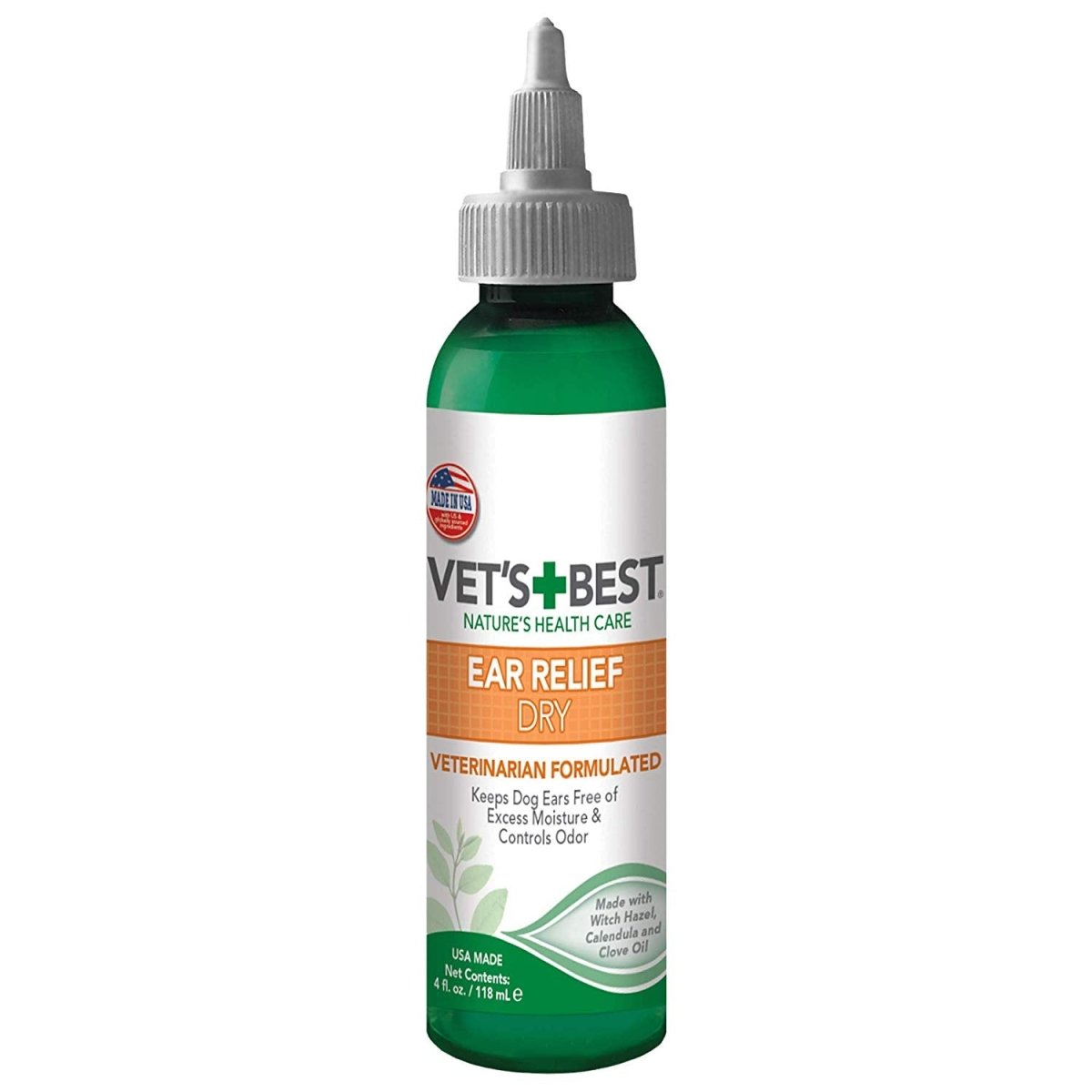 Vets Best Ear Relief Dry (4oz) - Shopivet.com