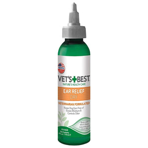 Vets Best Ear Relief Dry (4oz) - Shopivet.com