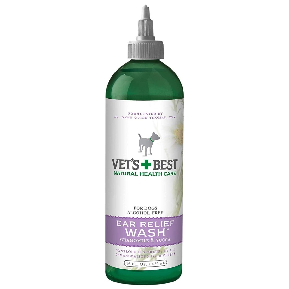 Vet’s Best Ear Relief Wash (16oz) - Shopivet.com