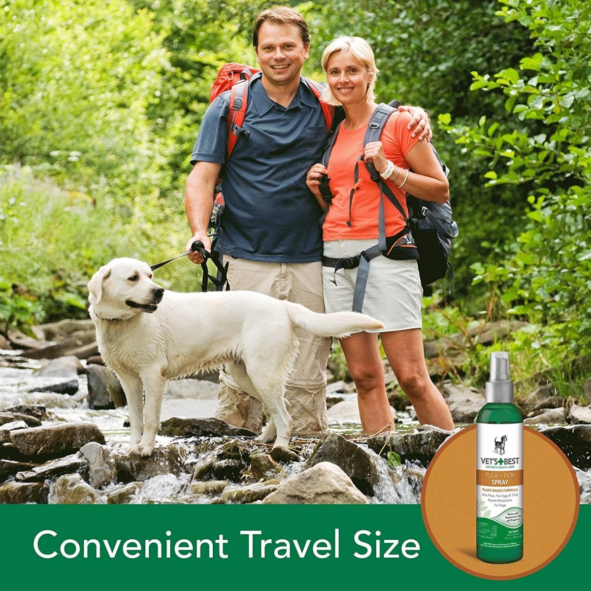 Vet’s Best Flea and Tick Home Treatment Spray (8 oz) - Shopivet.com