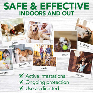 Vet’s Best Flea and Tick Home Treatment Spray (8 oz) - Shopivet.com