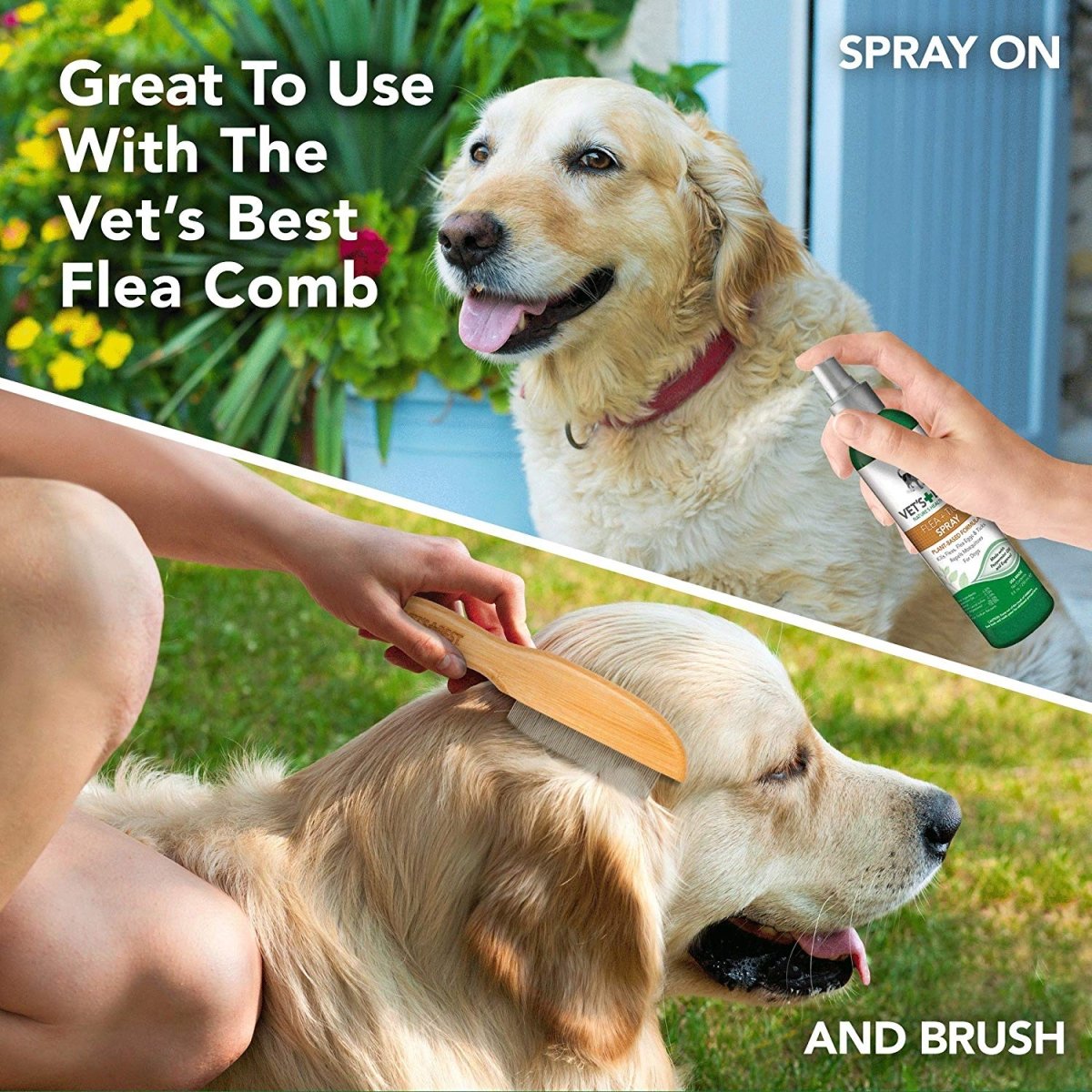 Vet’s Best Flea and Tick Home Treatment Spray (8 oz) - Shopivet.com