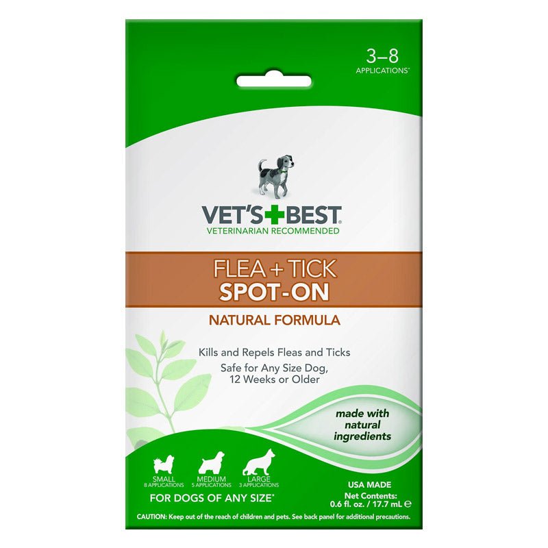 Vet’s Best Flea & Tick Spot On - Shopivet.com