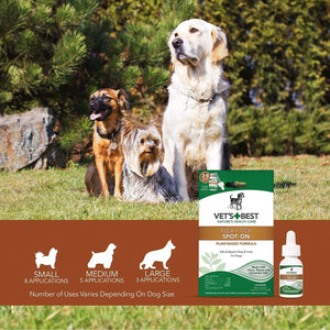 Vet’s Best Flea & Tick Spot On - Shopivet.com