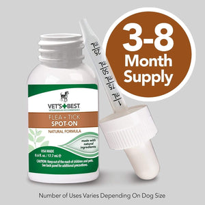 Vet’s Best Flea & Tick Spot On - Shopivet.com