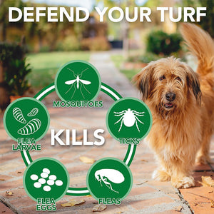 Vet’s Best Flea + Tick Yard & Kennel Spray (32 oz) - Shopivet.com
