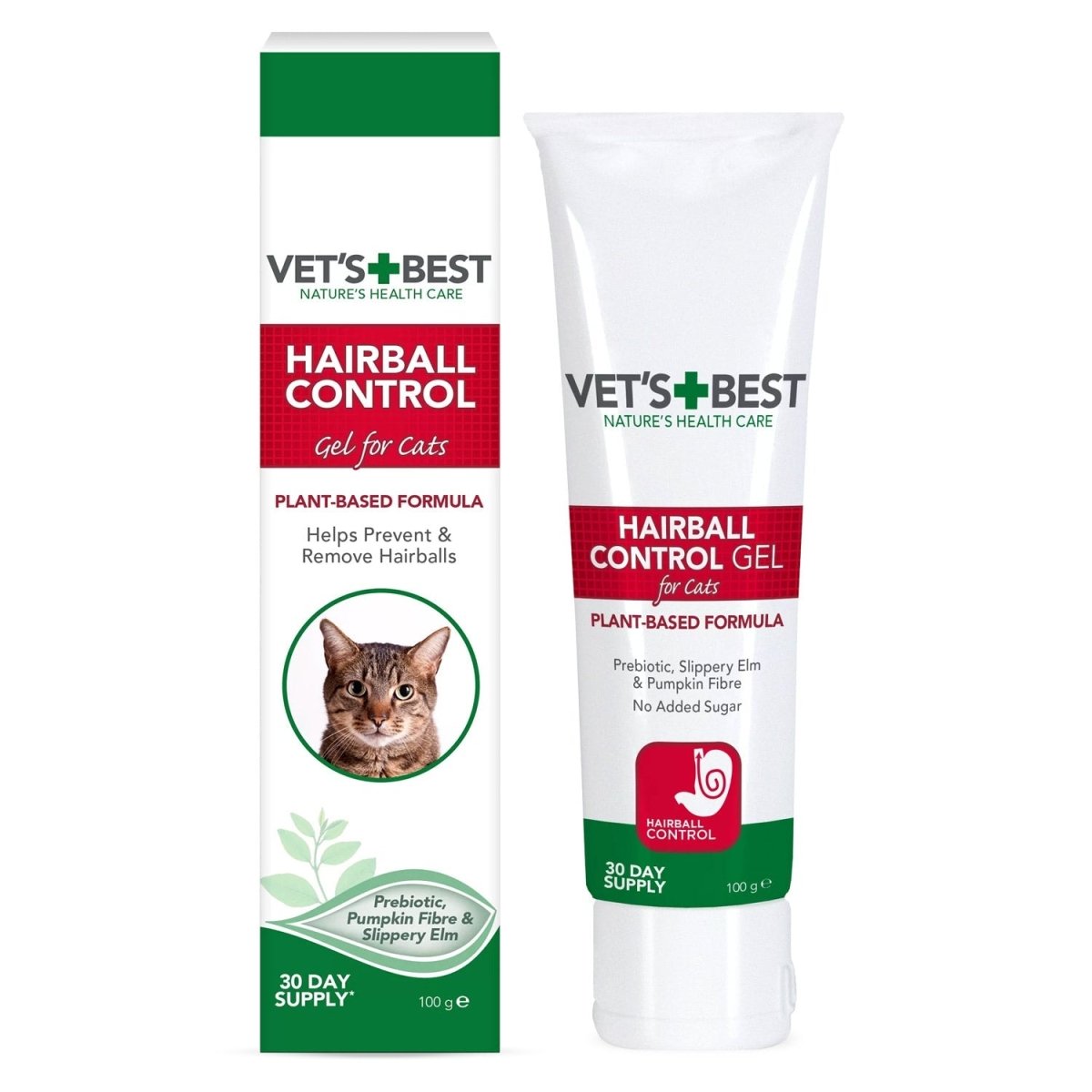 Vet’s Best Hairball Control Gel for Cats – 100g - Shopivet.com