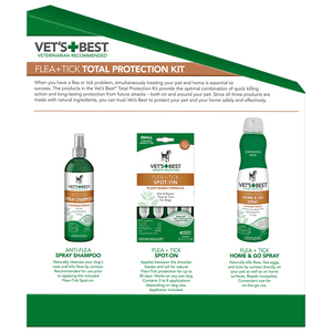 Vet’s Best Natural Anti - Flea Easy Spray Shampoo (16 oz) - Shopivet.com