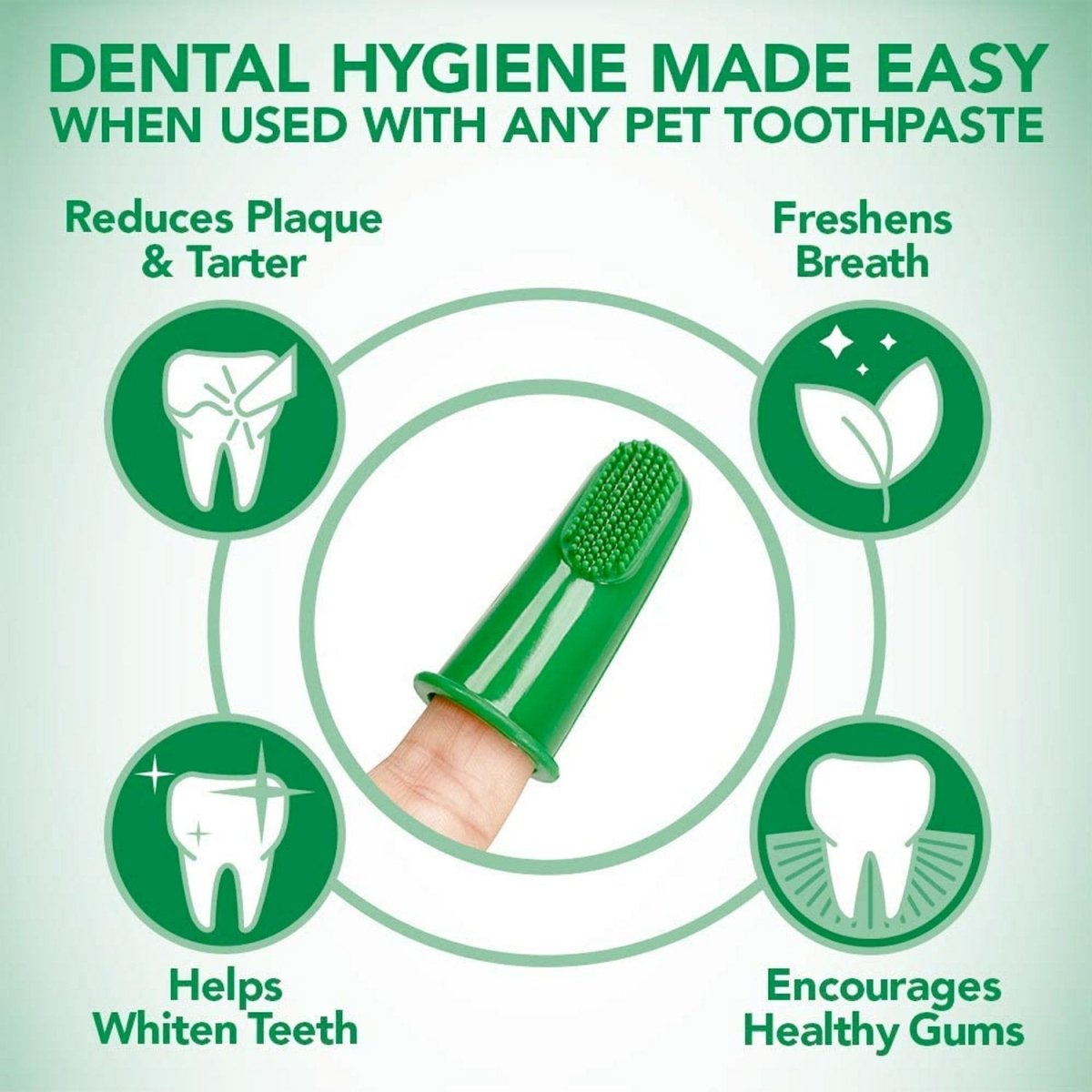 Vet’s Best Puppy Toothpaste with Silicon Finger Brush - Shopivet.com