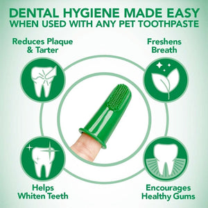 Vet’s Best Puppy Toothpaste with Silicon Finger Brush - Shopivet.com