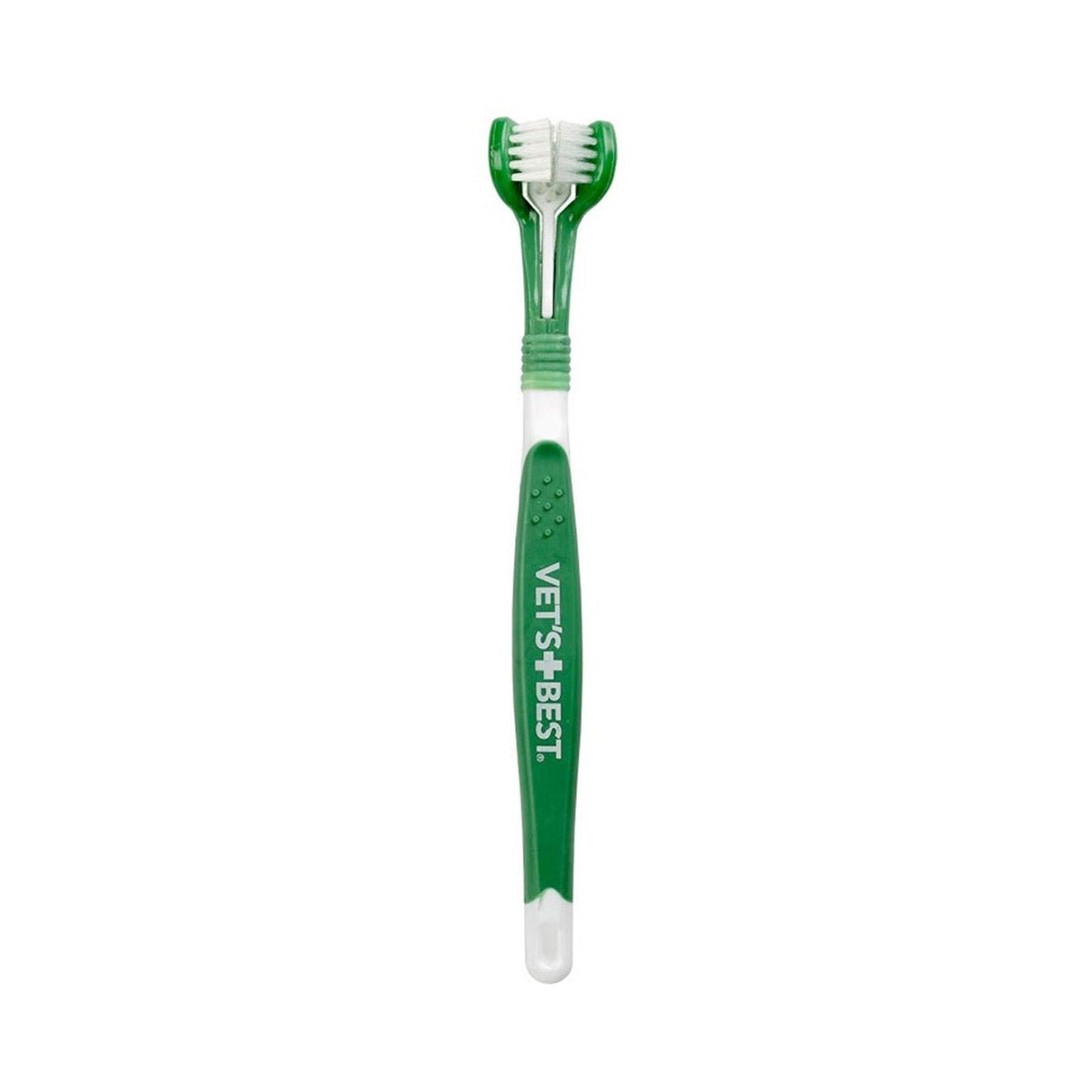 Vets Best Triple Headed Toothbrush for Dogs - Shopivet.com
