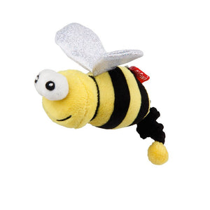 Vibrating Running Bee with Catnip inside – Yellow - Shopivet.com