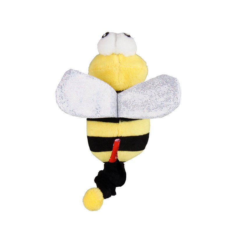 Vibrating Running Bee with Catnip inside – Yellow - Shopivet.com