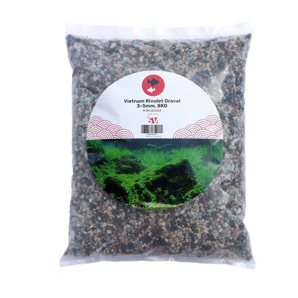 Vietnam Rivulet Gravel 3-5mm, 8KG - Shopivet.com