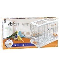 Vision Bird Cage for Large Birds - Single Height - 78 x 42 x 56 cm - Shopivet.com