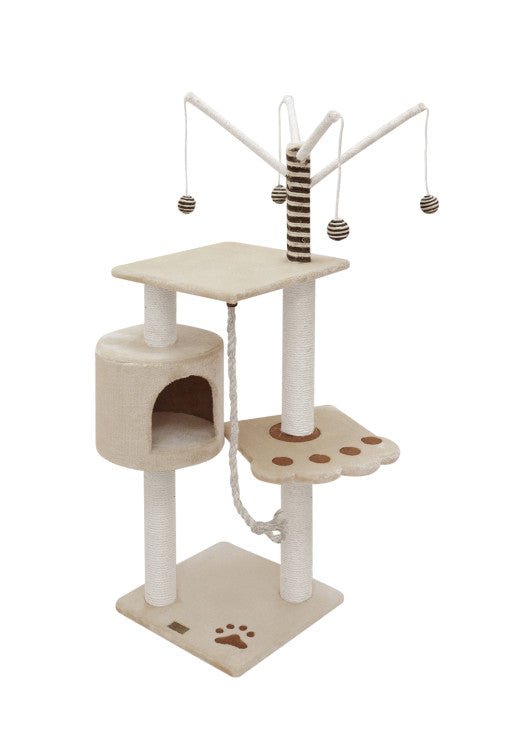 VITOR Cat Pole - Beige - Shopivet.com