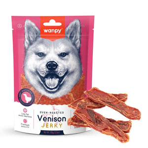 Wanpy Dry Venison Jerky 100g - Shopivet.com