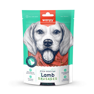 Wanpy Lamb Sausages 100g - Shopivet.com