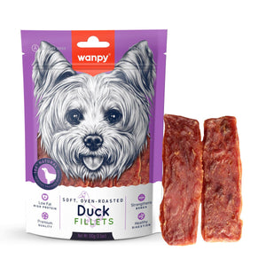 Wanpy Soft Duck Fillets 100g - Shopivet.com