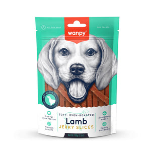 Wanpy Soft Lamb Jerky Slices 100g - Shopivet.com