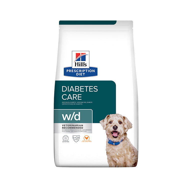 Hill’s Prescription Diet w/d Dog Food with Chicken (4kg)