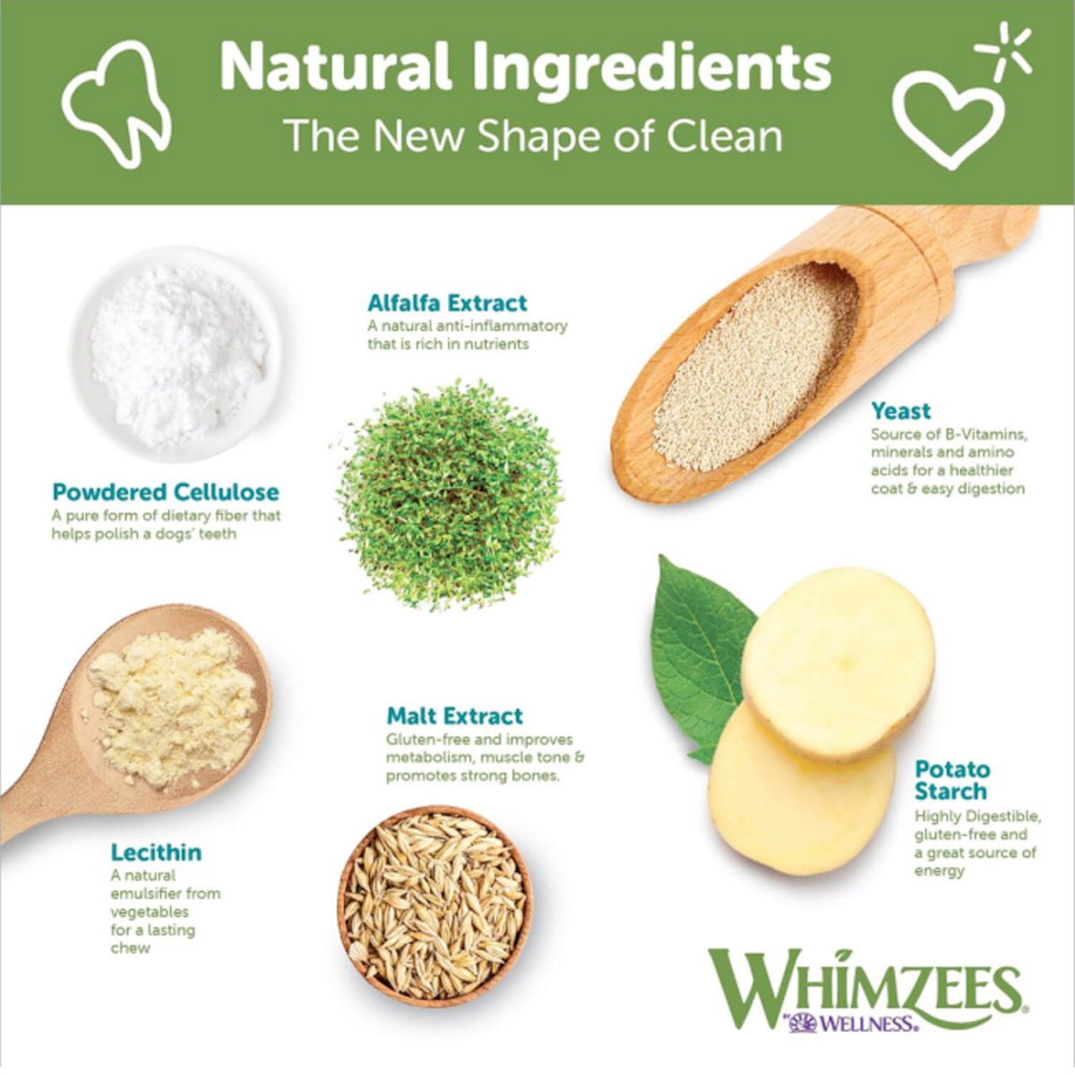 Whimzees Hedgehog Dental Dog Treats – Large (6pcs) - Shopivet.com