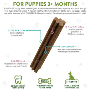 Whimzees Puppy Stix XS/S (14 Pcs) - Shopivet.com