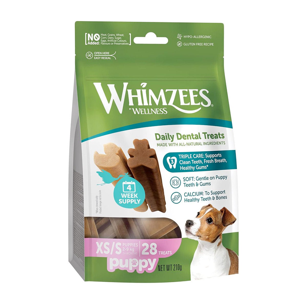 Whimzees Puppy Stix XS/S (28 Pcs) - Shopivet.com