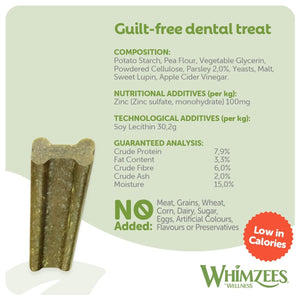 Whimzees Soft Daily Dental Dog Treats Value Bag – Small (28 pcs) - Shopivet.com