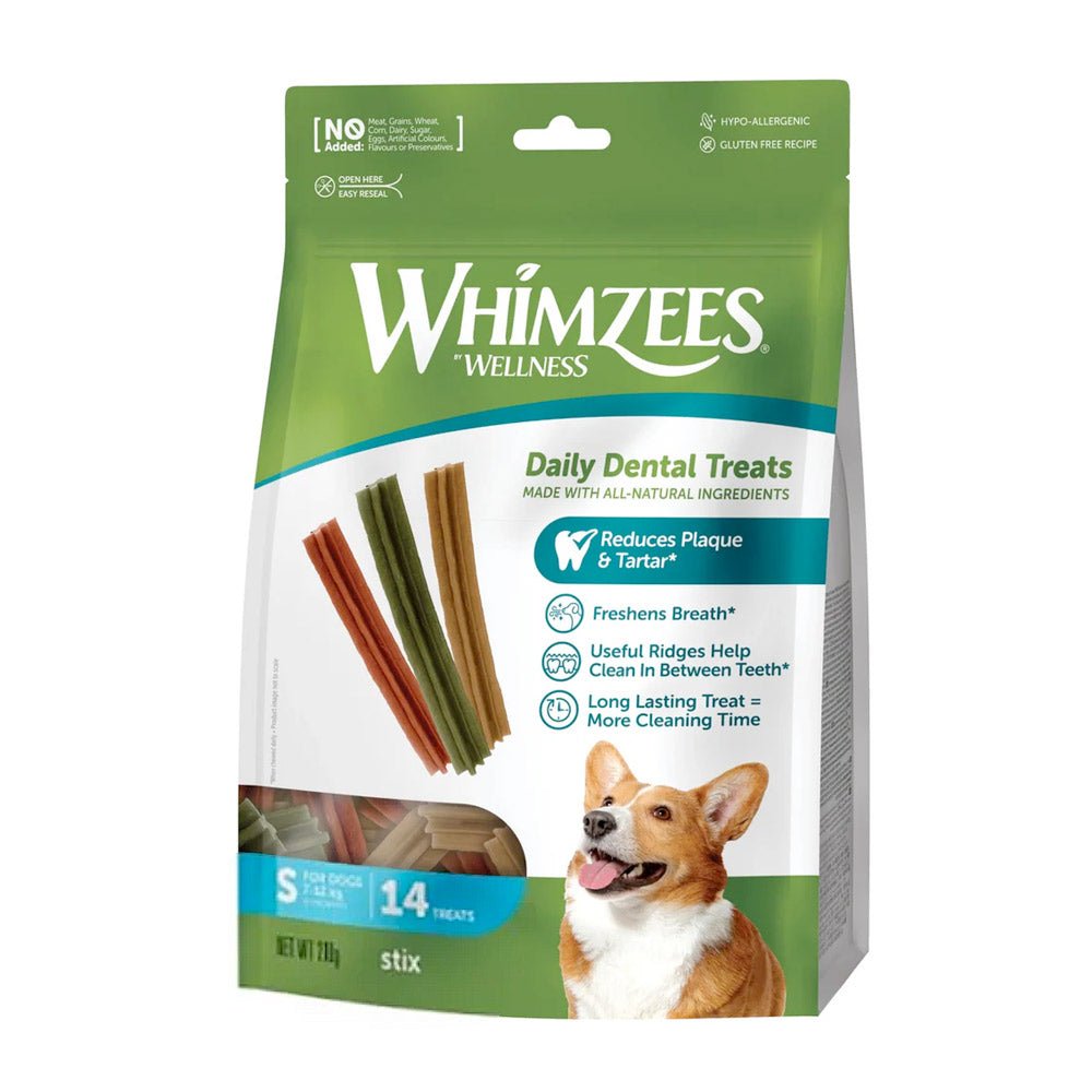 Whimzees Stix Small 14pcs - Shopivet.com