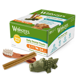 Whimzees Variety Value Box Large 14 pcs - Shopivet.com