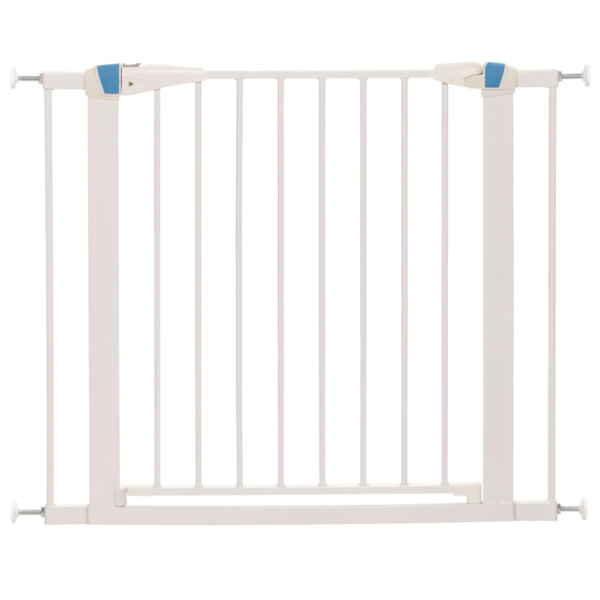 White Glow in the Dark Steel Pet Gate - 29" - Shopivet.com