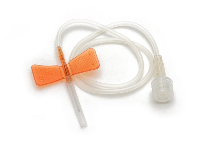 Winged needle infusion set 20mm 100 pcs - Shopivet.com