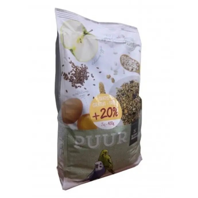 Witte Molen Pure Budgie (20%) 2.4kg - Shopivet.com