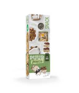 Witte Molen Puur Pauze Sticks Almond & Peanut 110g - Shopivet.com