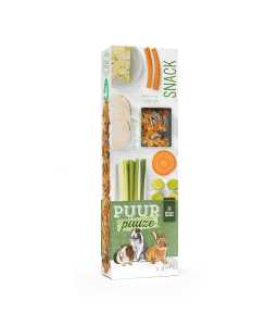 Witte Molen Puur Pauze Sticks Parsnip & Cabbage 180g - Shopivet.com