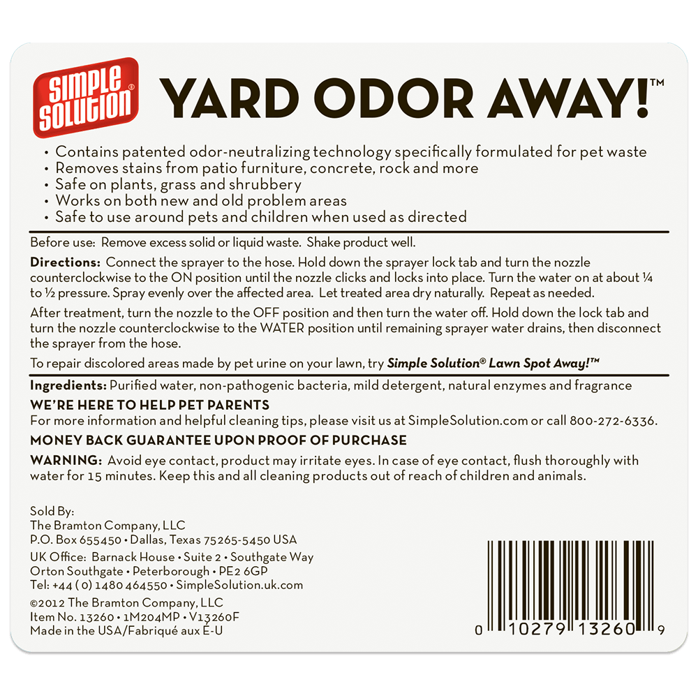 Yard Odour away 32 OZ - Shopivet.com