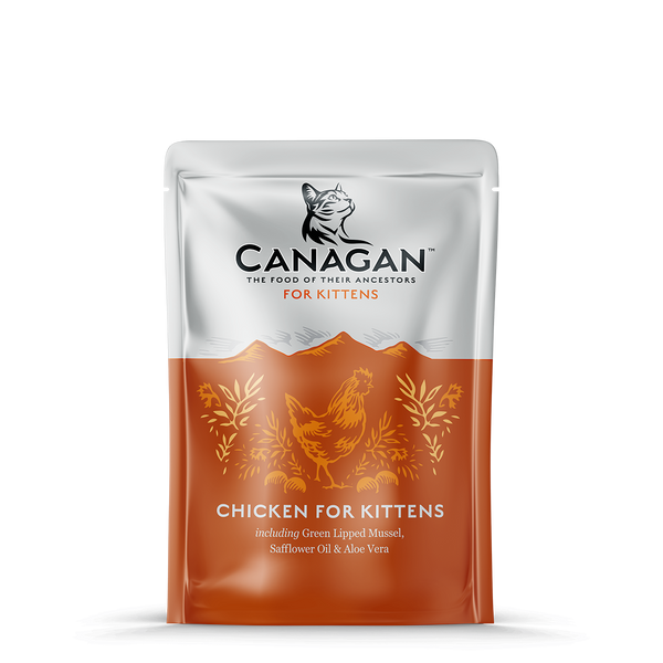 Canagan Chicken Kitten Wet Cat Food 85g Pouch - 85g