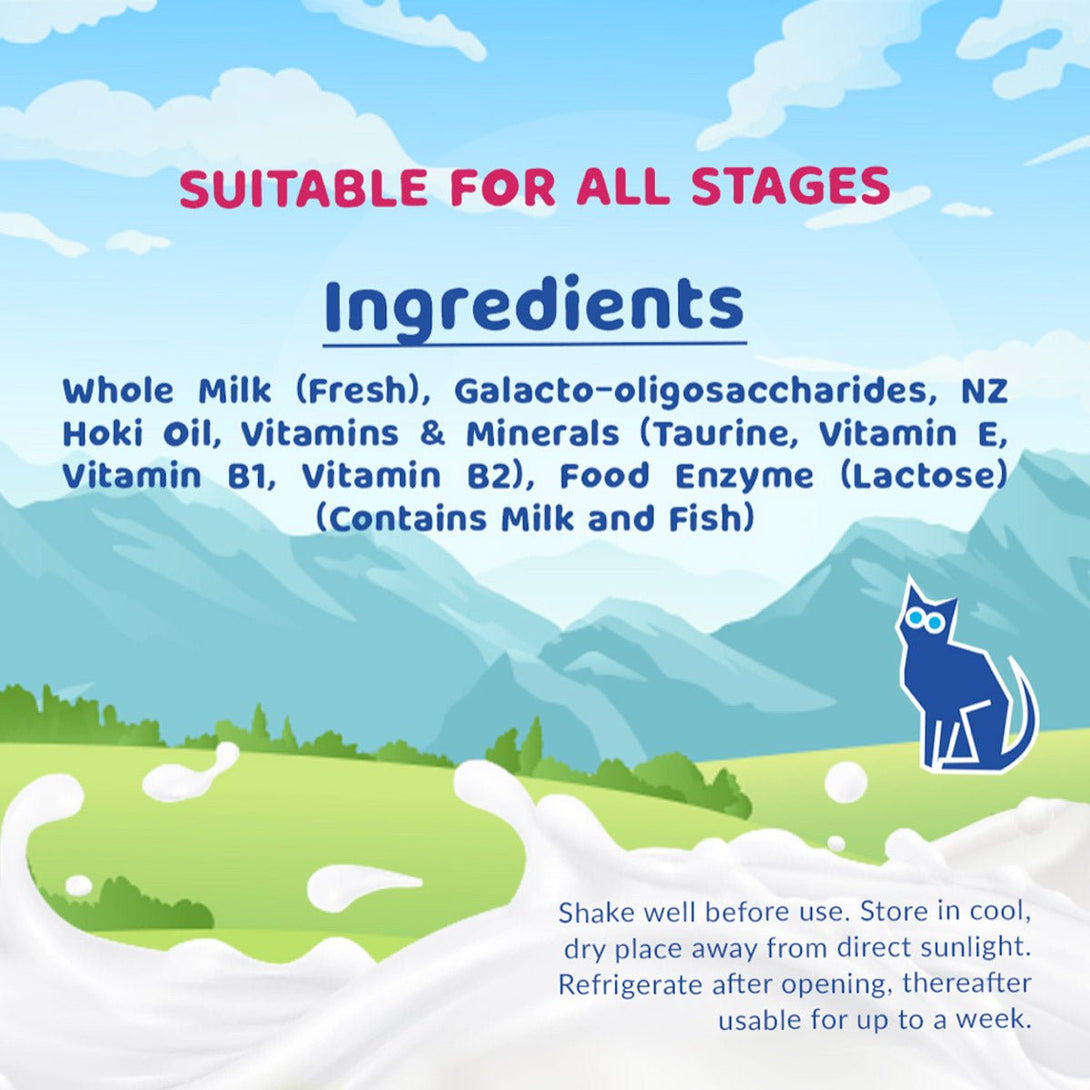 Zeal Feline Care Lactose - Free Pet Milk For Cats 255ml - Shopivet.com