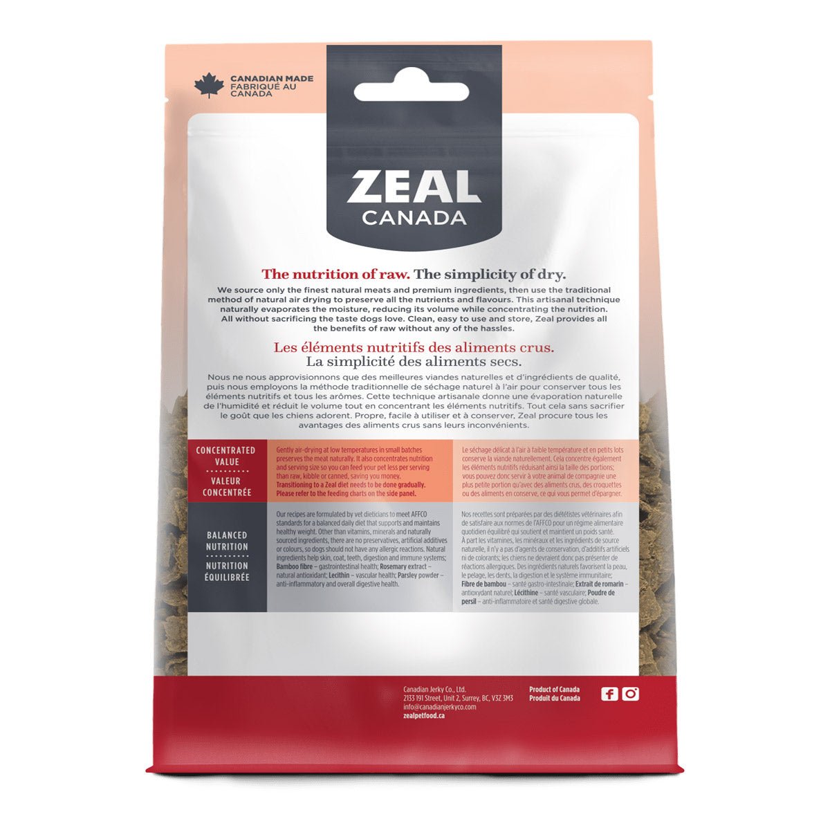 Zeal Gently Air - Dried Beef Recipe for Dogs - 8.8lbs/4kg - Shopivet.com