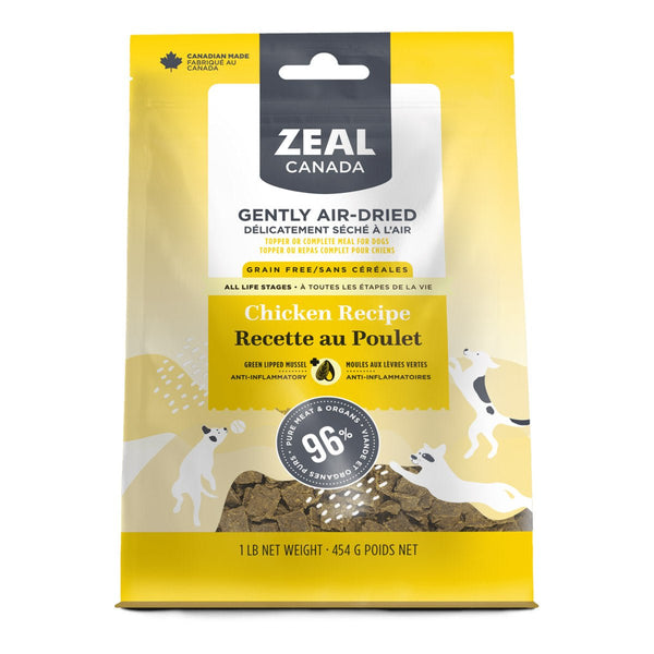 Zeal Gently Air - Dried Chicken Recipe for Dogs - 2.2lbs/1kg - Shopivet.com